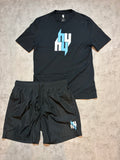 Yelir World Swim Shorts Set