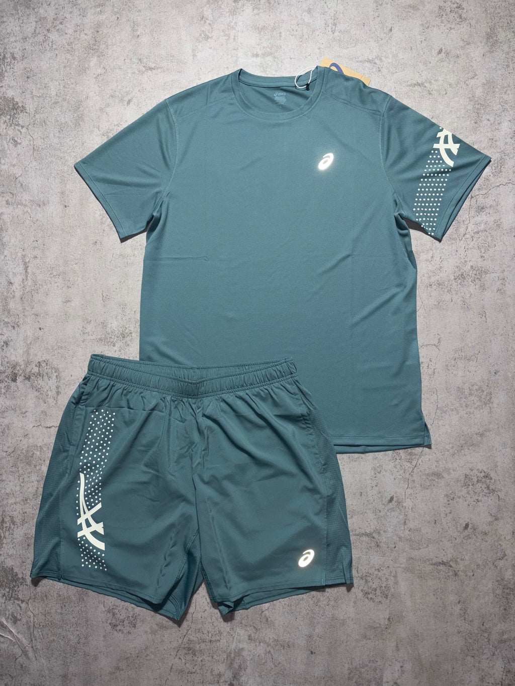 Asics Icon 2 Piece Set Teal