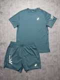 Asics Icon 2 Piece Set Teal
