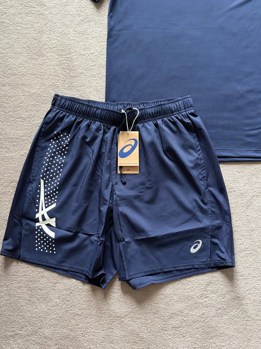 Asics Icon SS Set Navy