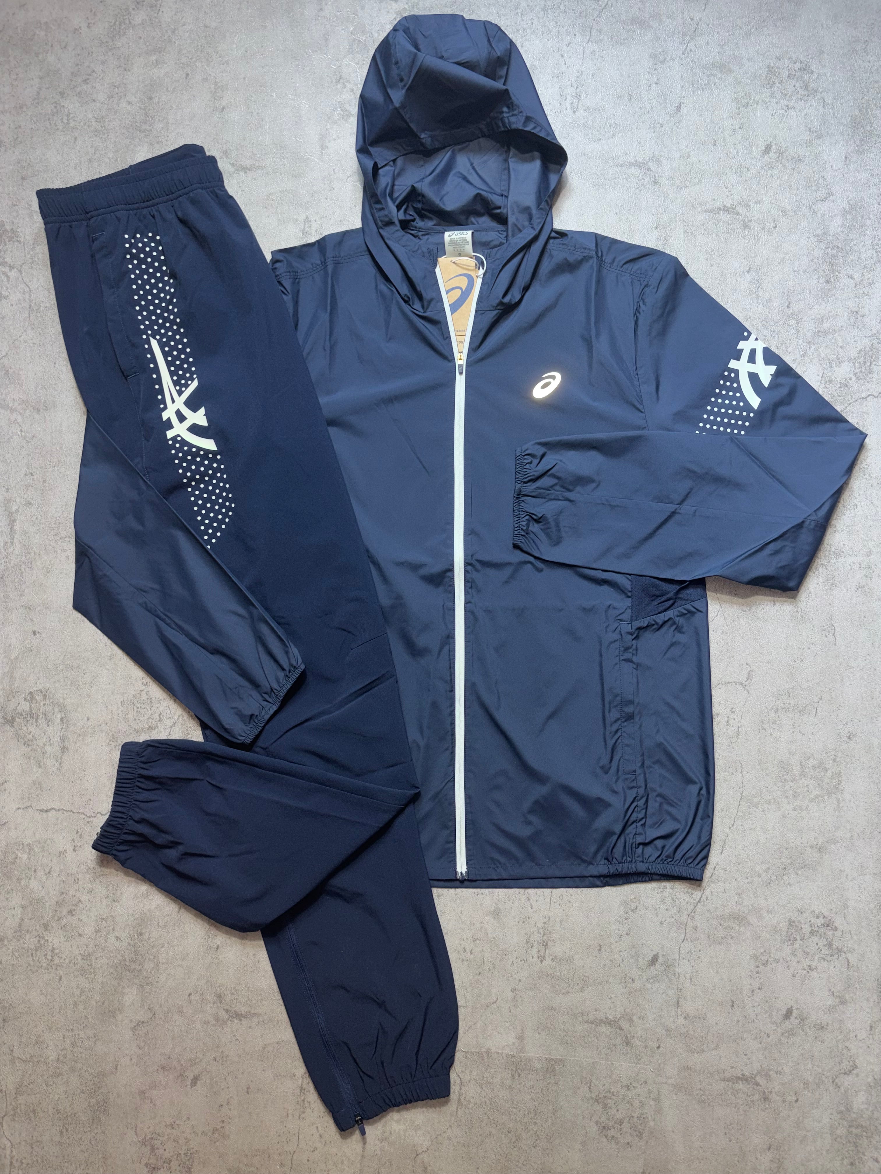 Asics Icon SS Navy Activewear 3 Piece Set