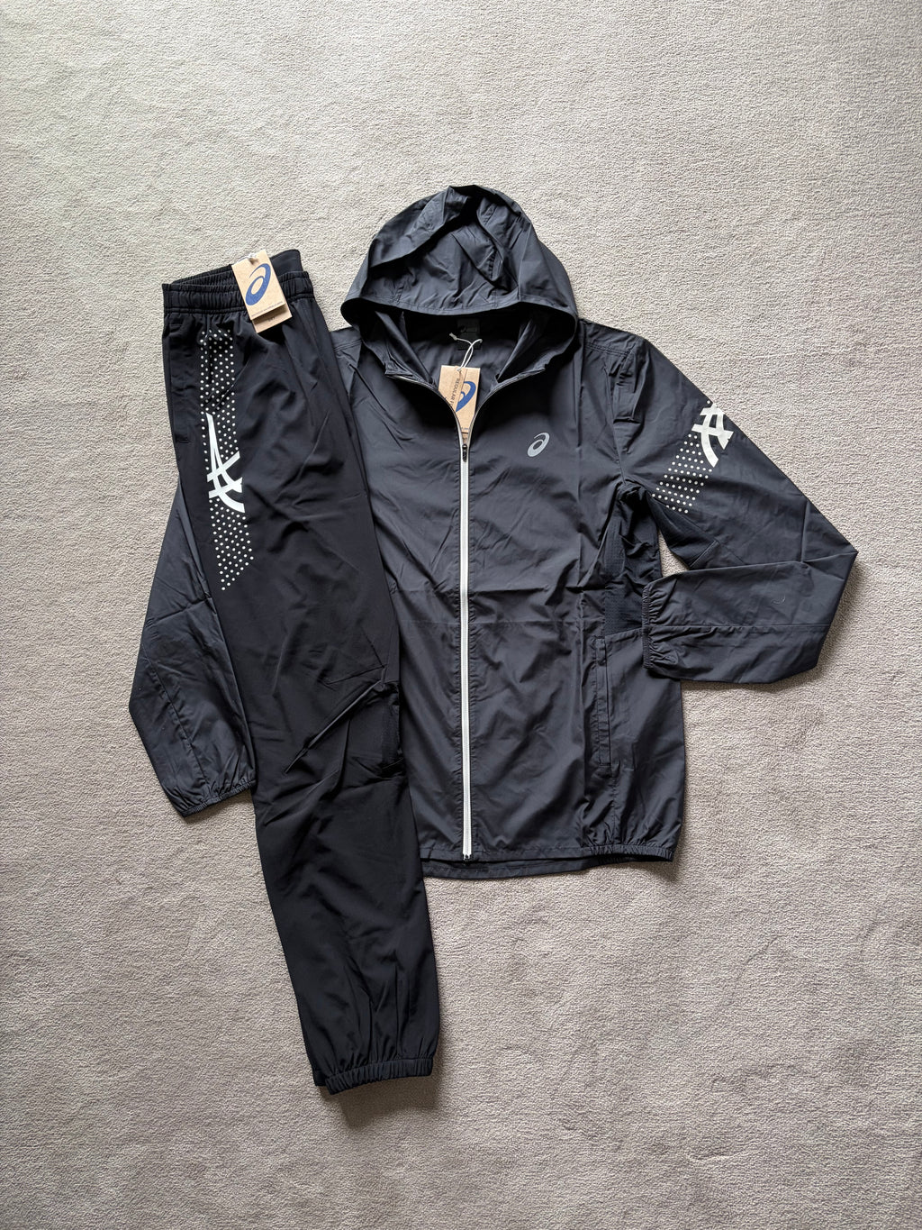 Asics Icon SS Tracksuit Black