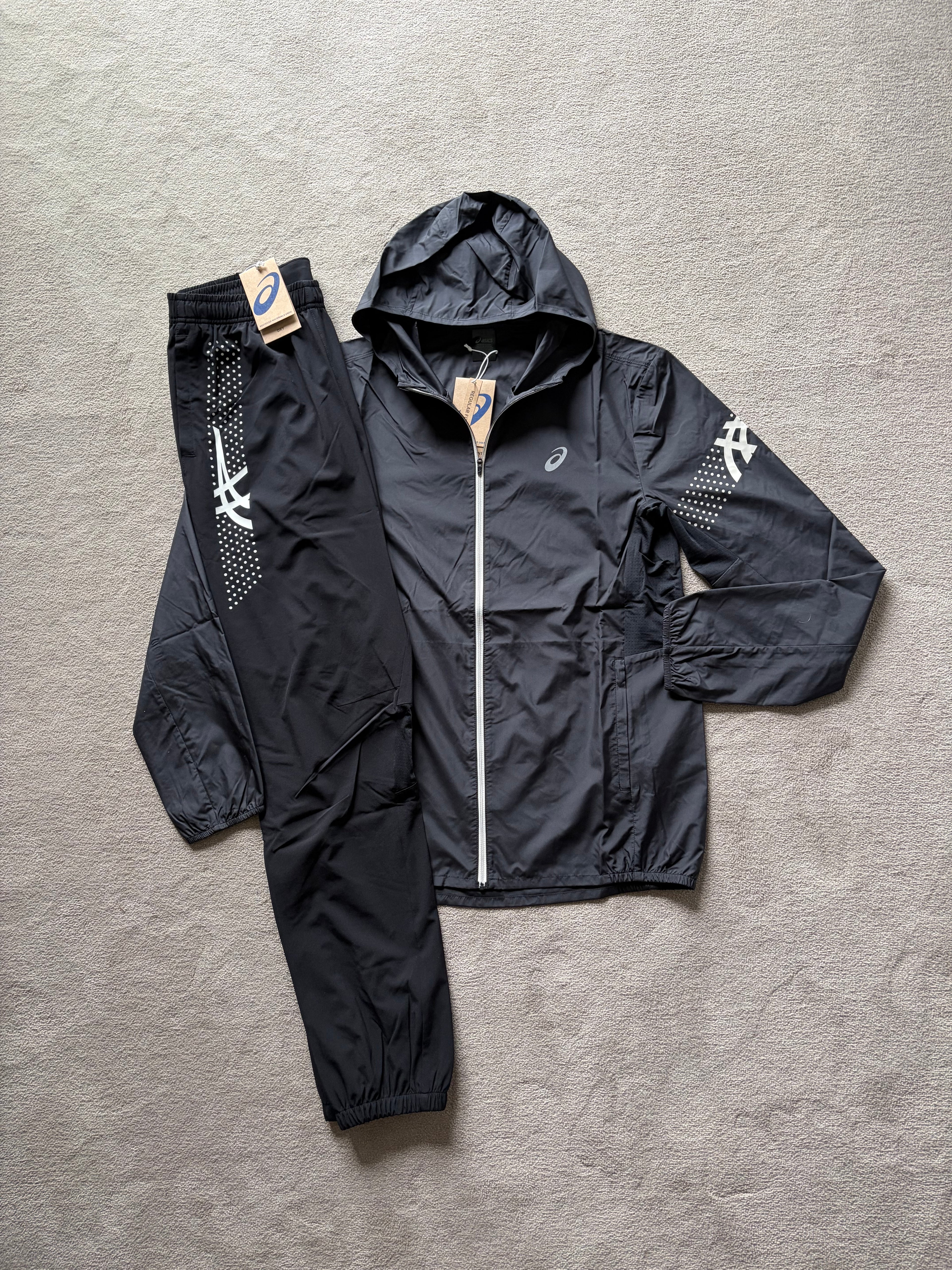 Asics Icon SS Tracksuit Black