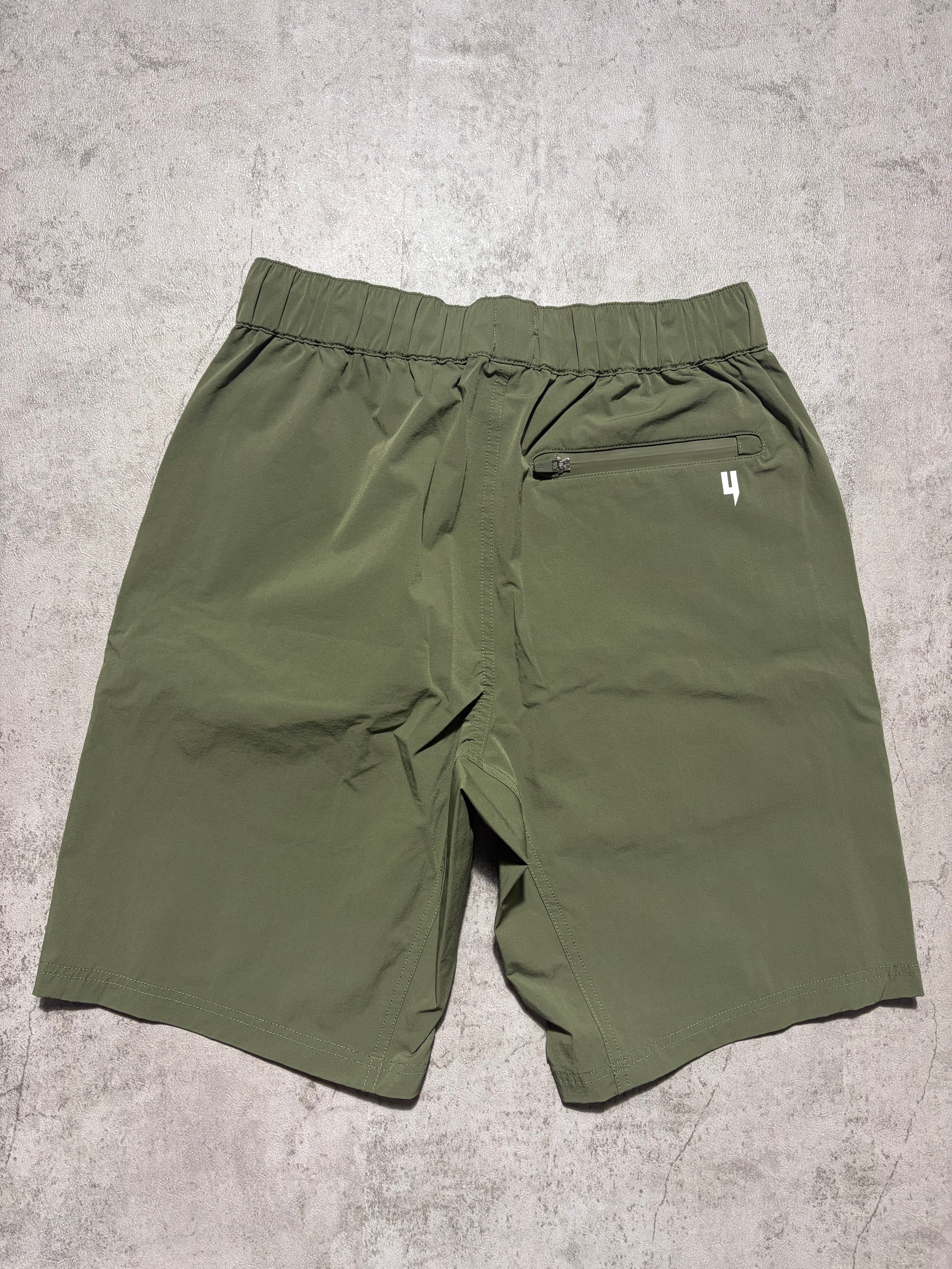 Yelir World Khaki Tech Combat Shorts