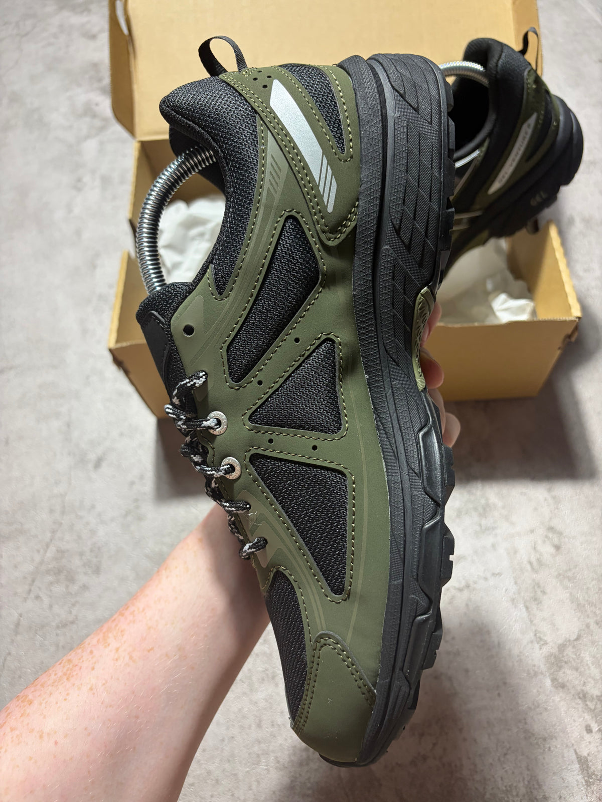 Asics Gel Venture 6 Black Forest Green
