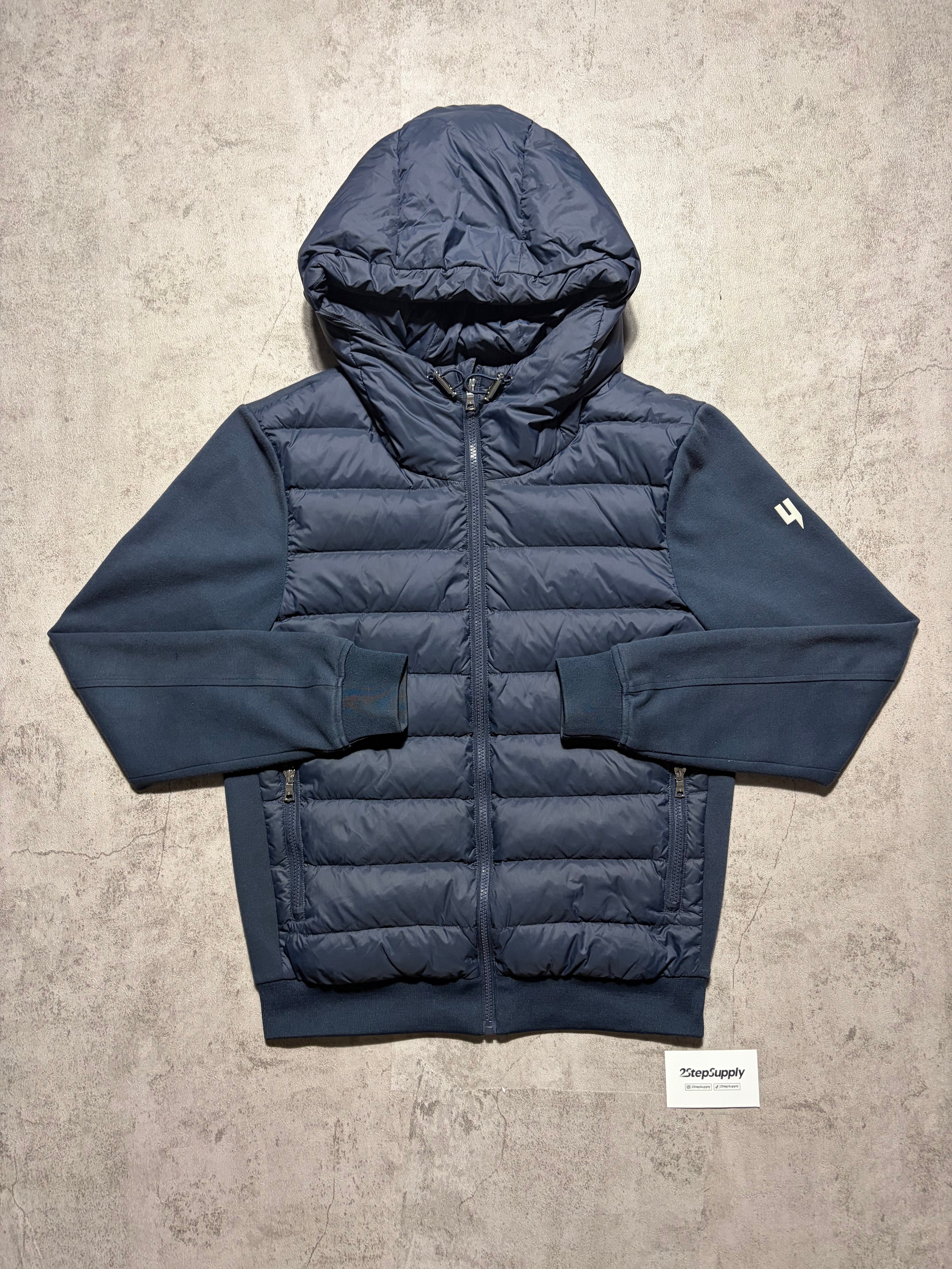 Yelir World Navy Panel Jacket