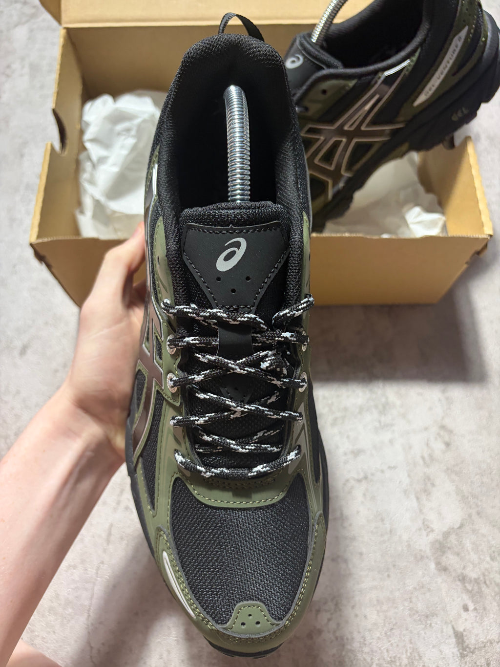 Asics Gel Venture 6 Black Forest Green