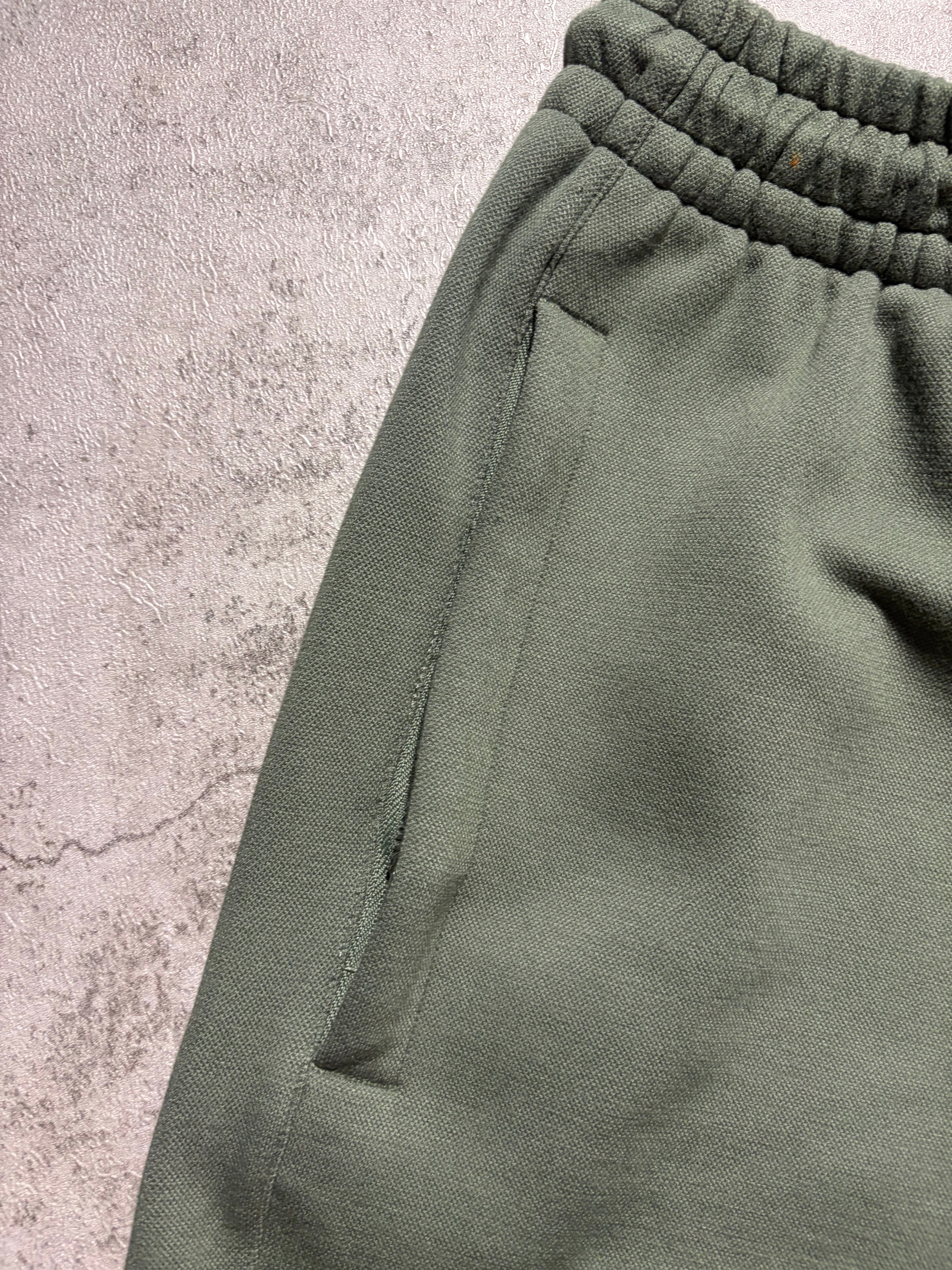 Yelir World “Lux” Khaki Green Shorts Set