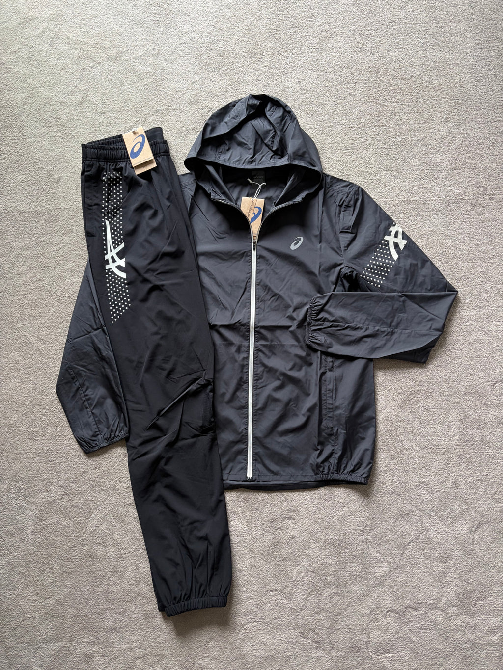 Asics Icon SS Tracksuit Black