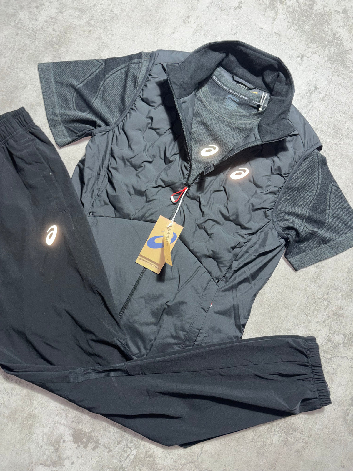 Asics Seamless 3 Piece Gilet Set