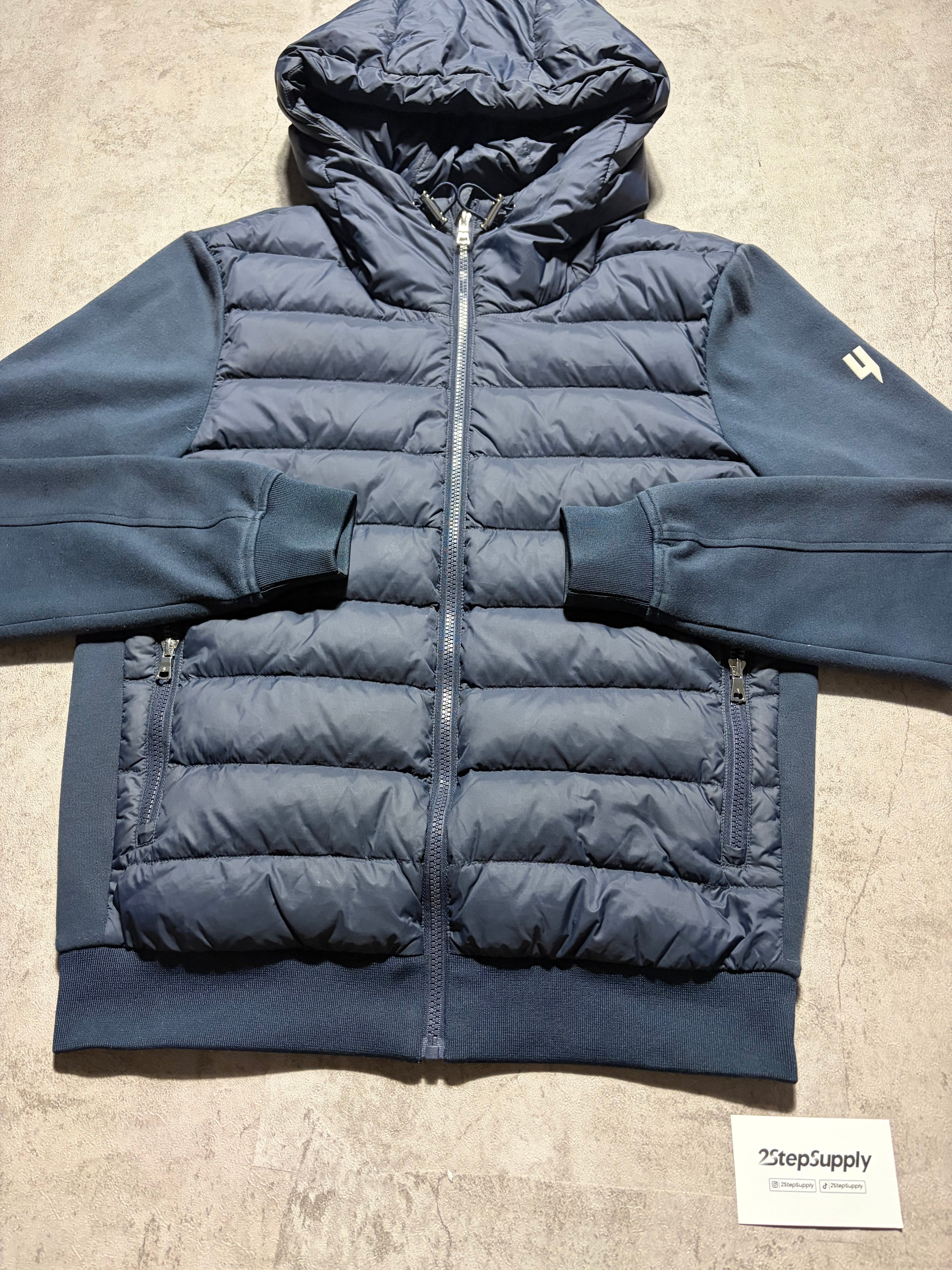 Yelir World Navy Panel Jacket