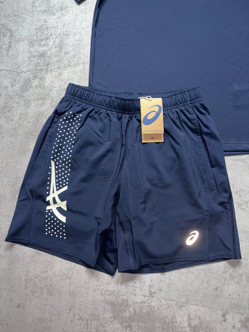 Asics Icon SS Navy Activewear Set