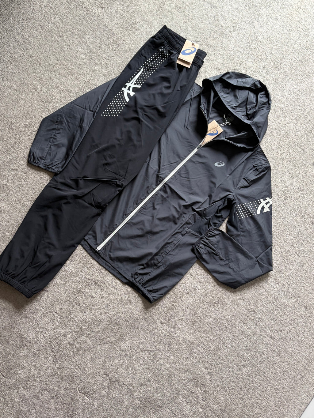 Asics Icon SS Tracksuit Black
