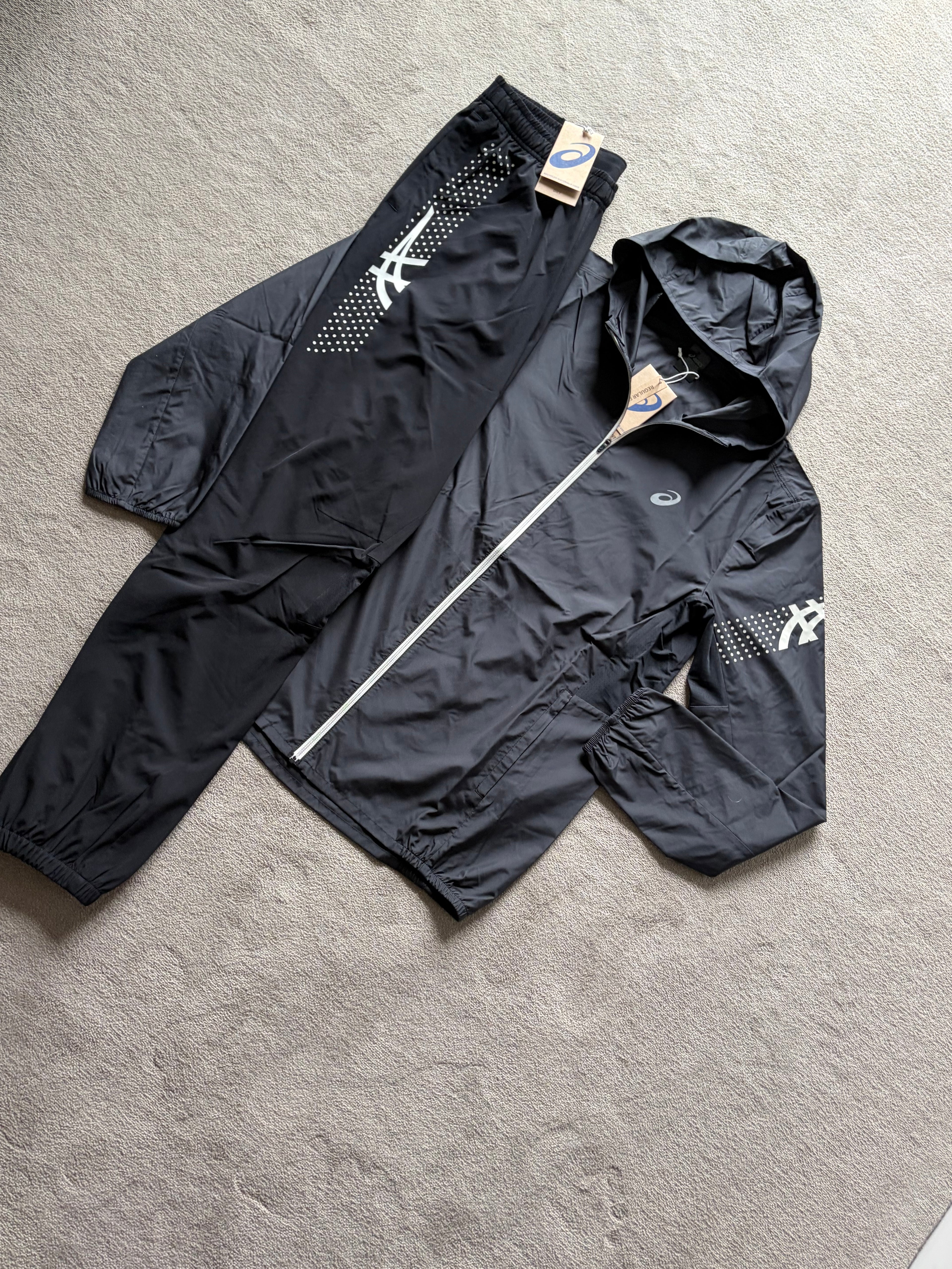 Asics Icon SS Tracksuit Black