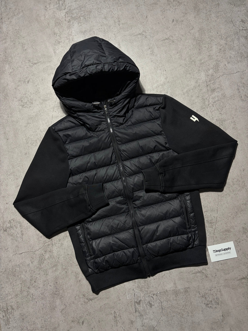 Yelir Panel Jacket Black