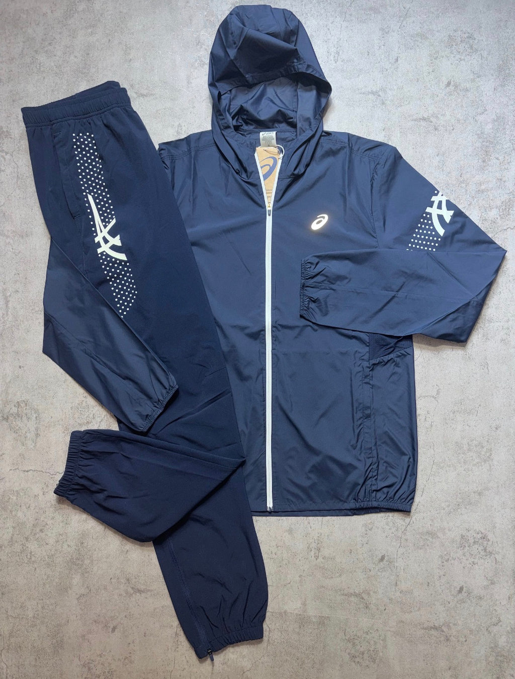 Asics Icon SS Navy Activewear 3 Piece Set