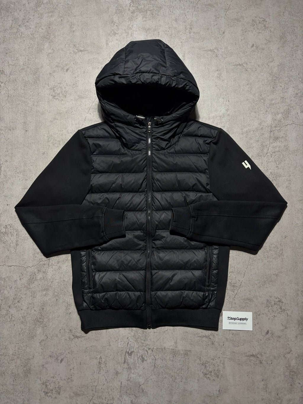 Yelir Panel Jacket Black
