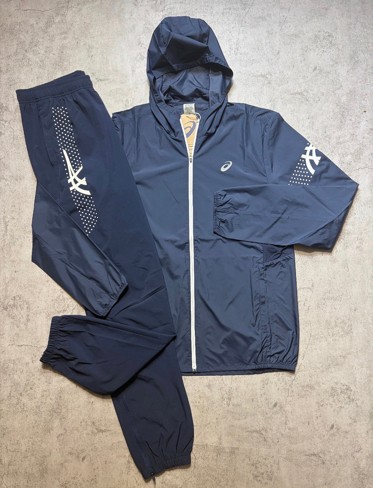 Asics Icon SS Navy Activewear 3 Piece Set
