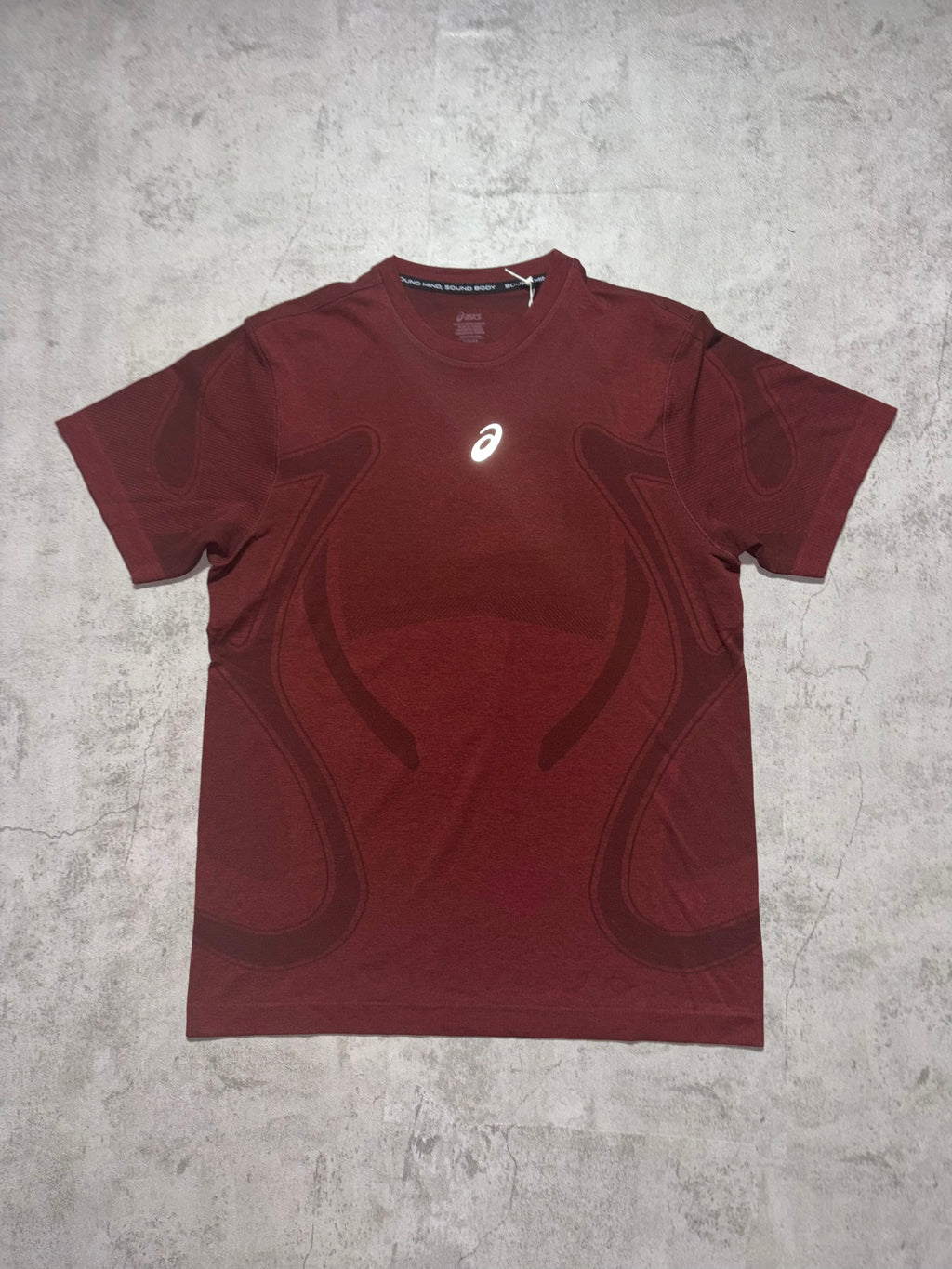 Asics Burgundy Seamless Set