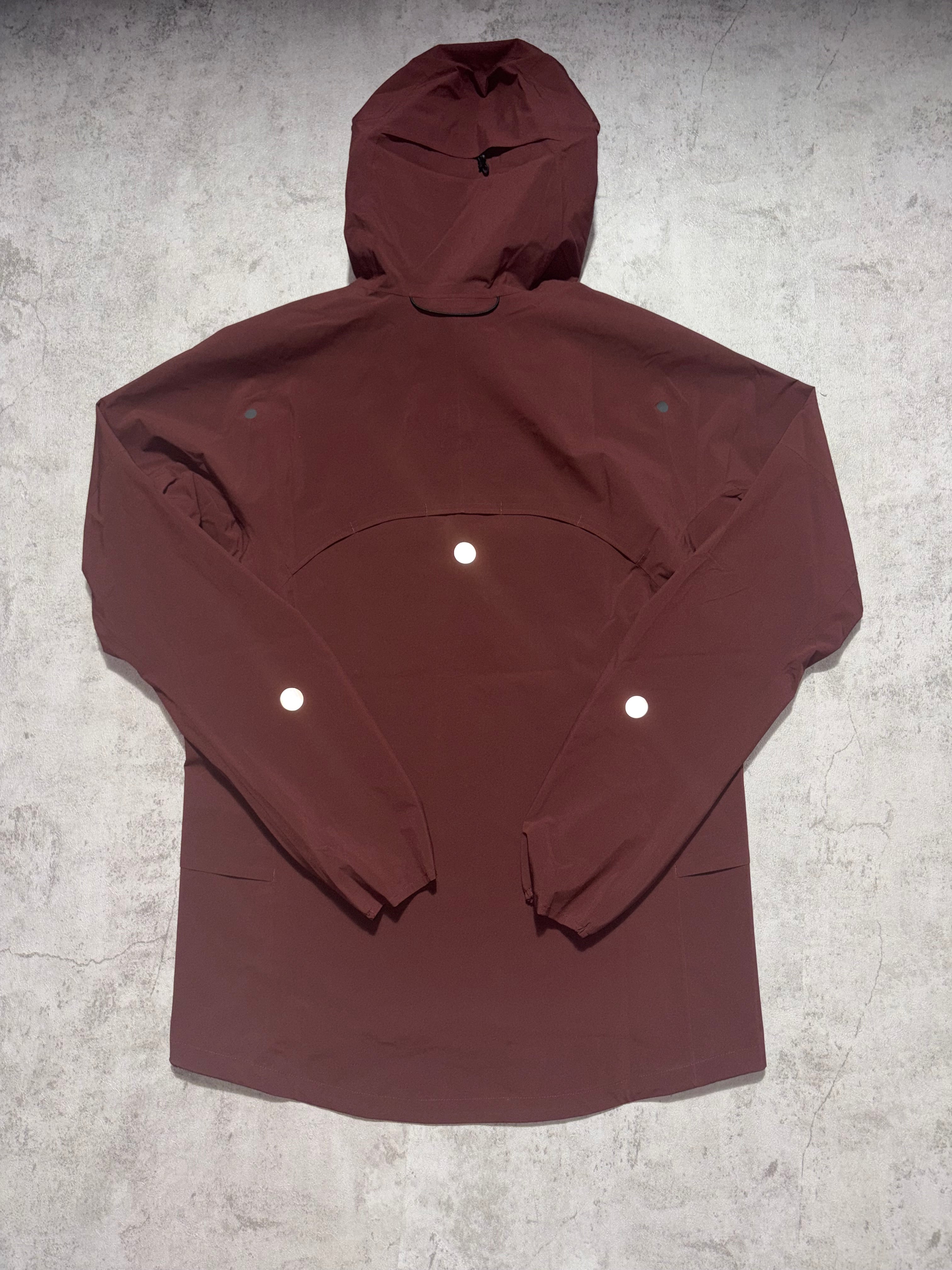 Asics Burgundy MetaRun Windbreaker