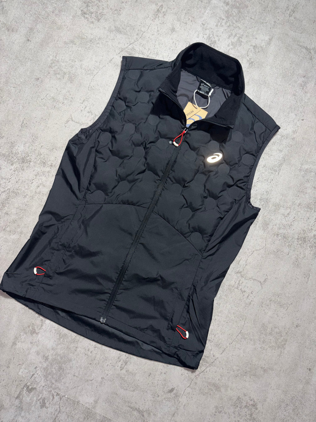 Asics Road Padded Gilet Black