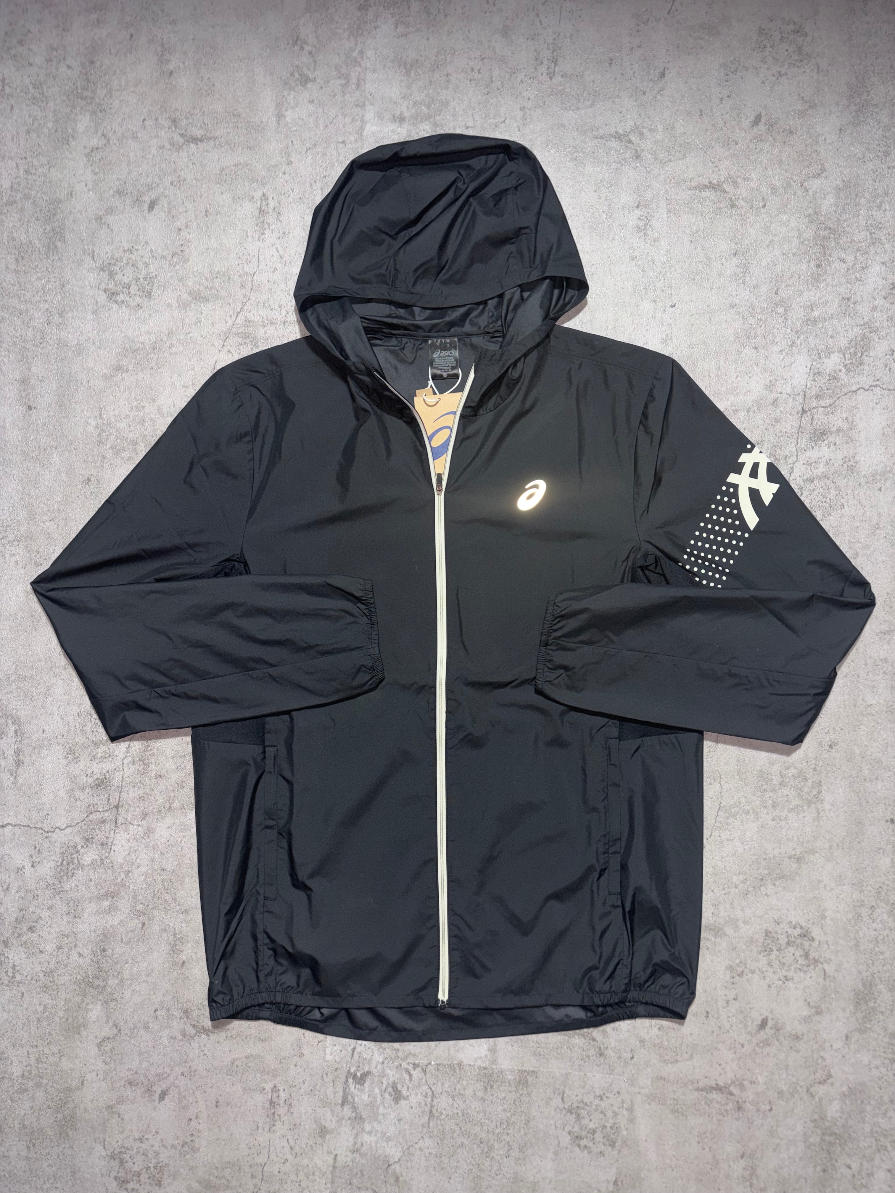 Asics Icon Windbreaker Black