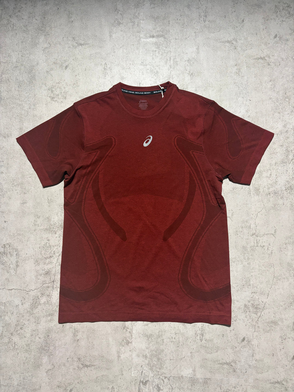 Asics Burgundy Seamless Set