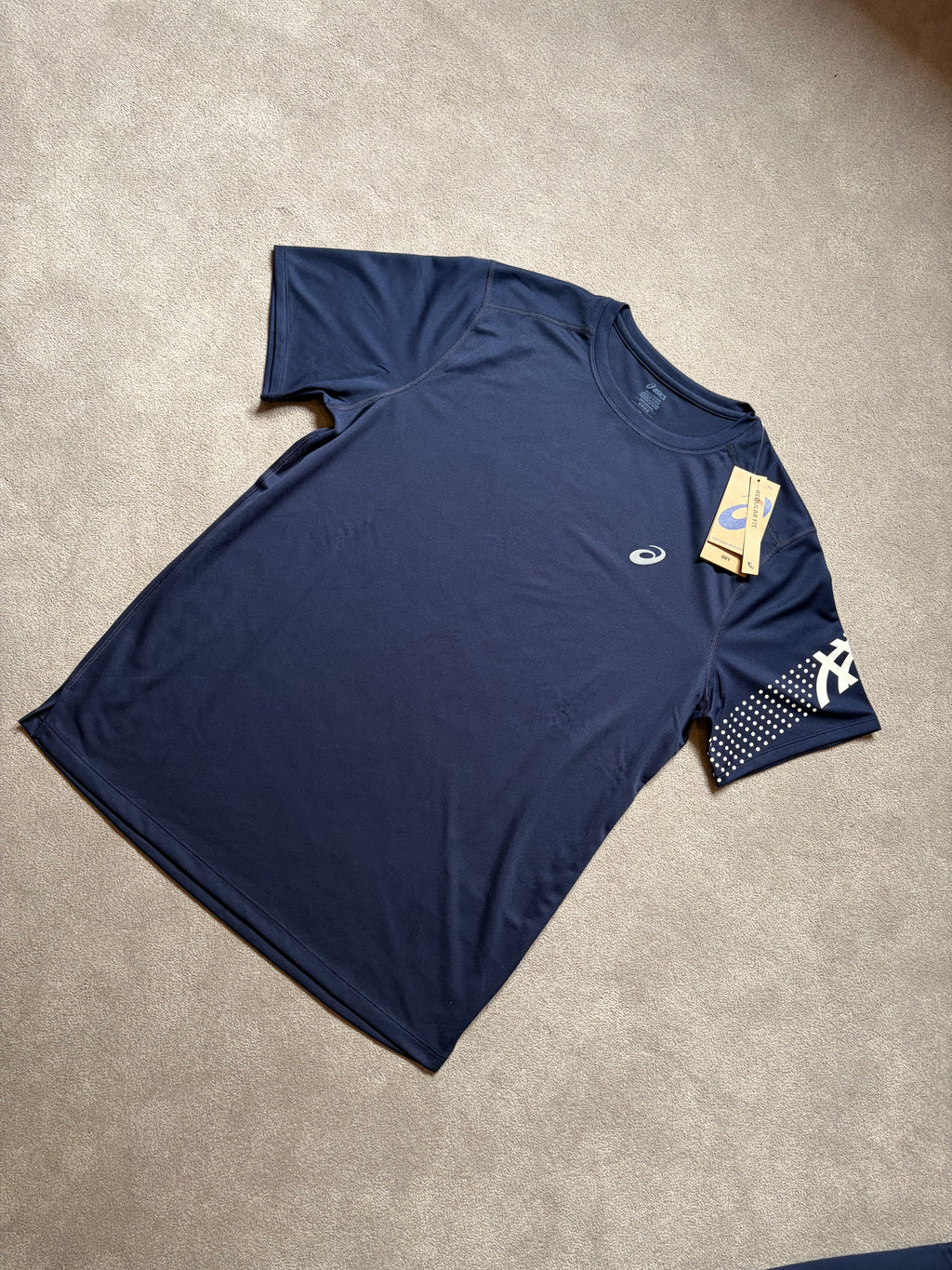 Asics Icon SS 3 Piece Tracksuit Navy