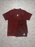 Asics Burgundy Seamless Set