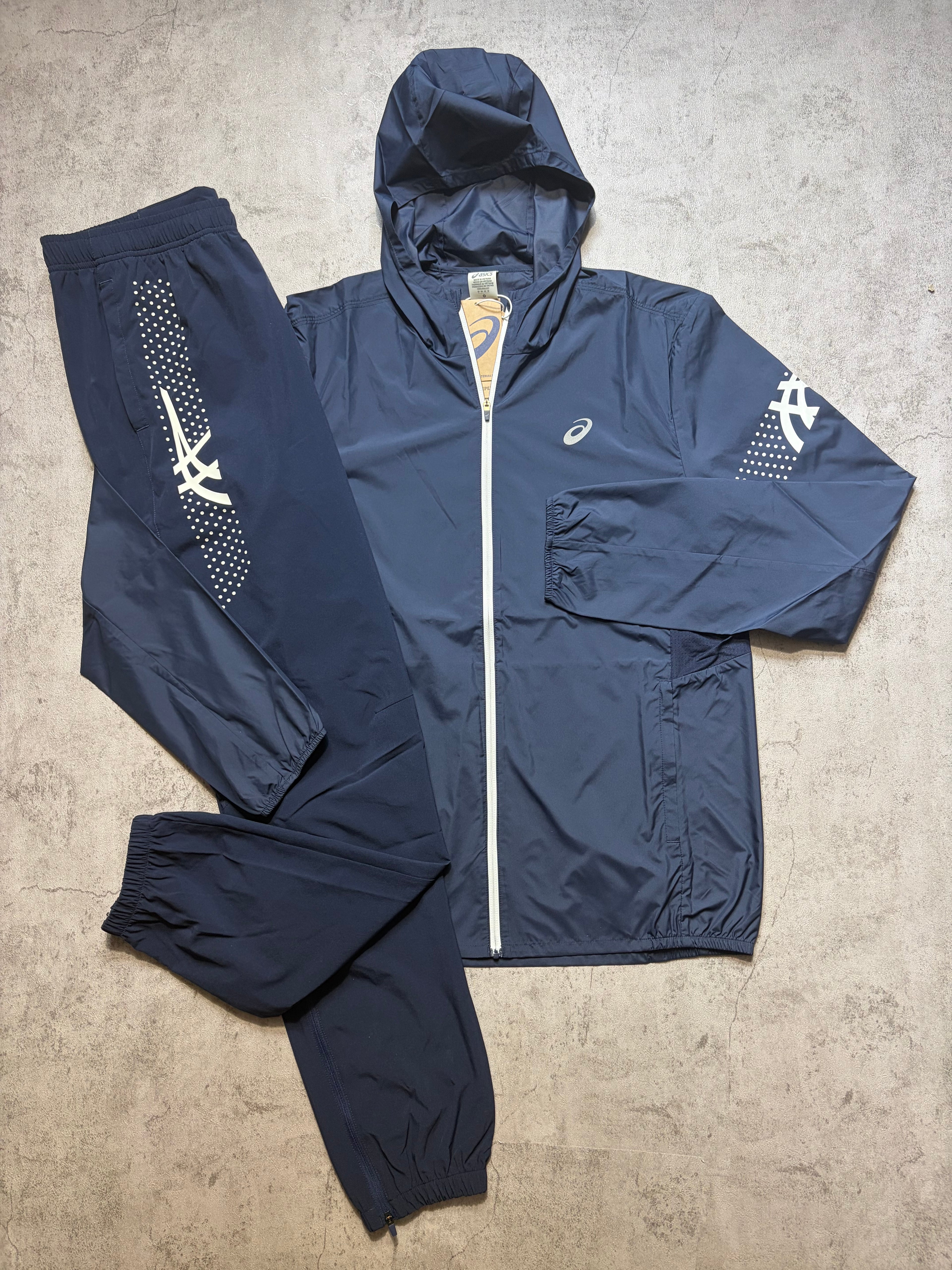 Asics Icon SS Navy Activewear 3 Piece Set