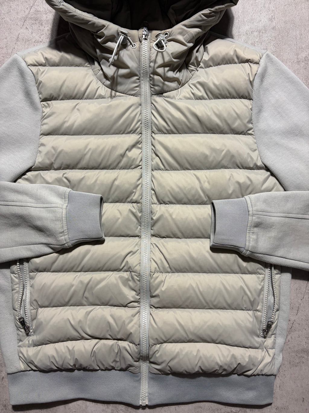 Yelir World Quilted Panel Jacket Beige