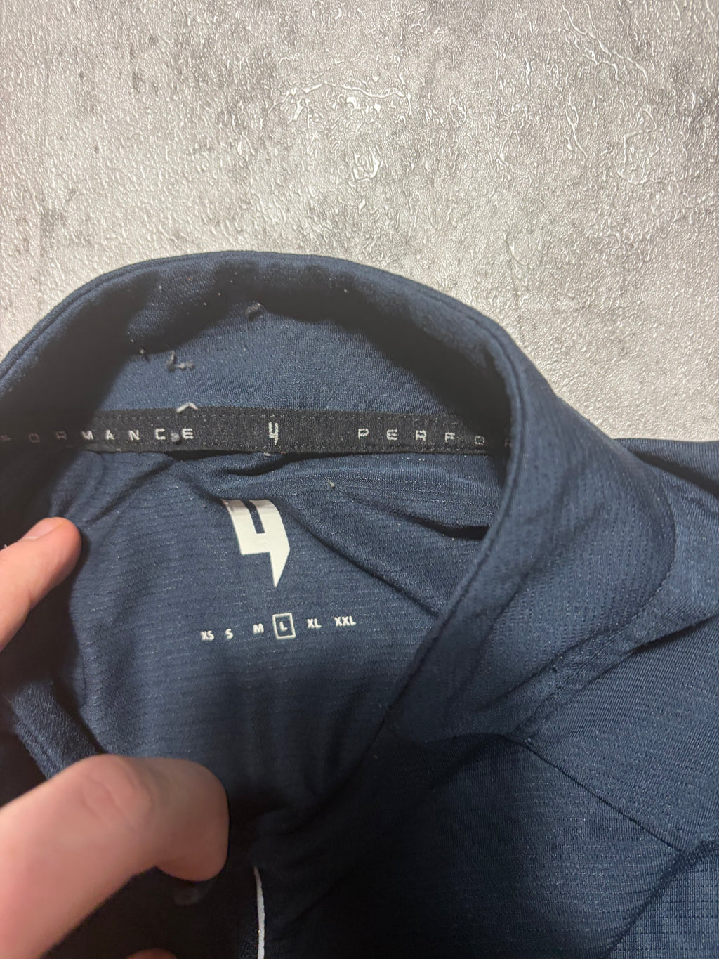 Yelir World Performance 1/4 Zip Navy Large