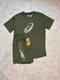 Asics Icon GPX Khaki Activewear Set