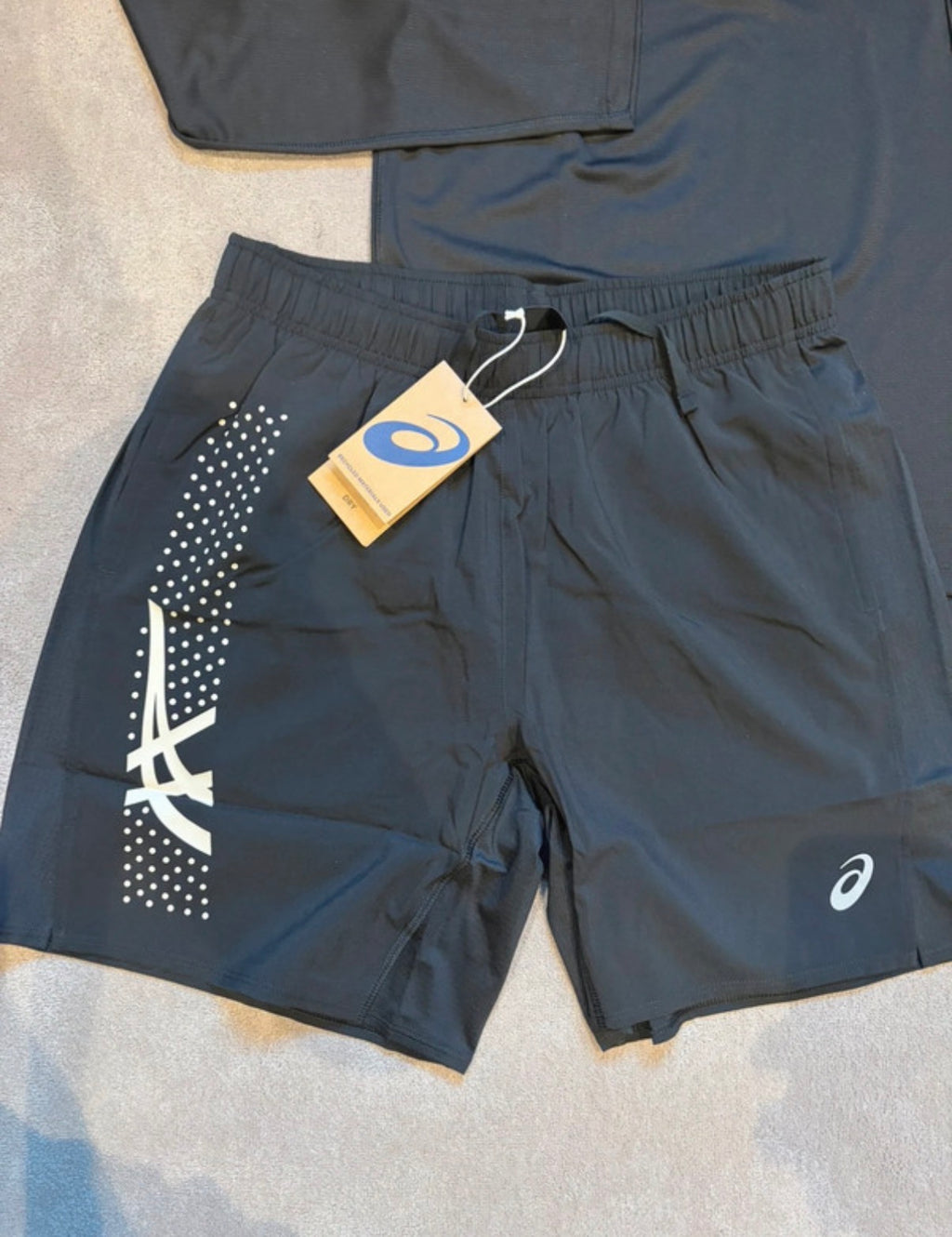 Asics Icon Quarter Zip and Shorts Set