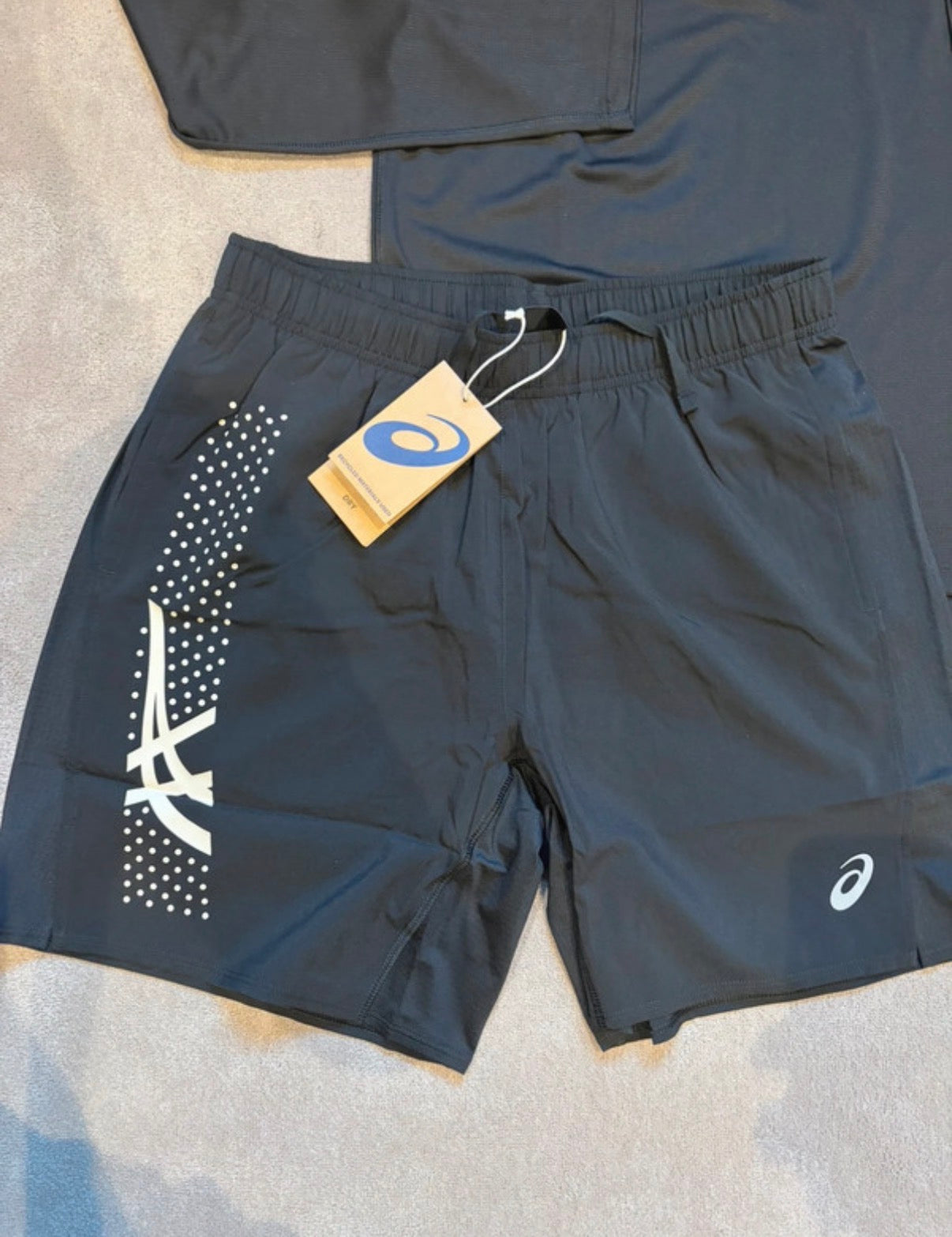 Asics Icon Quarter Zip and Shorts Set