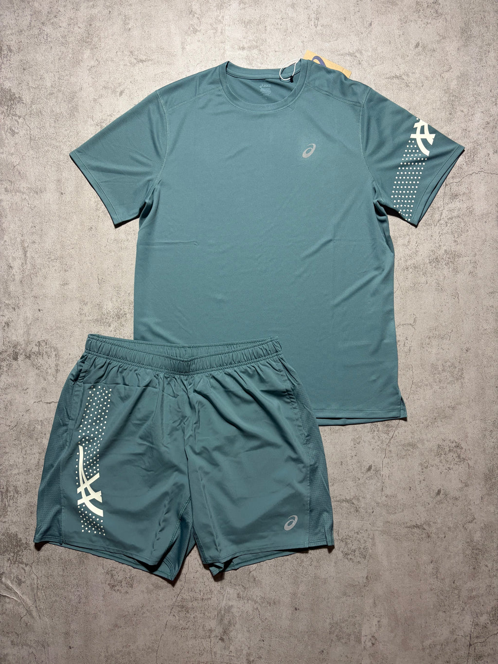 Asics Icon 2 Piece Set Teal