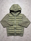 Yelir World Quilted Panel Jacket Khaki