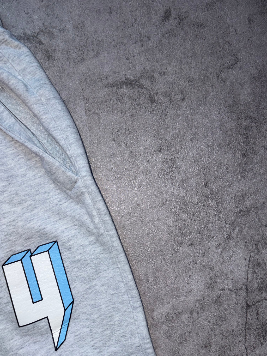 Yelir World Tracksuit Grey Blue