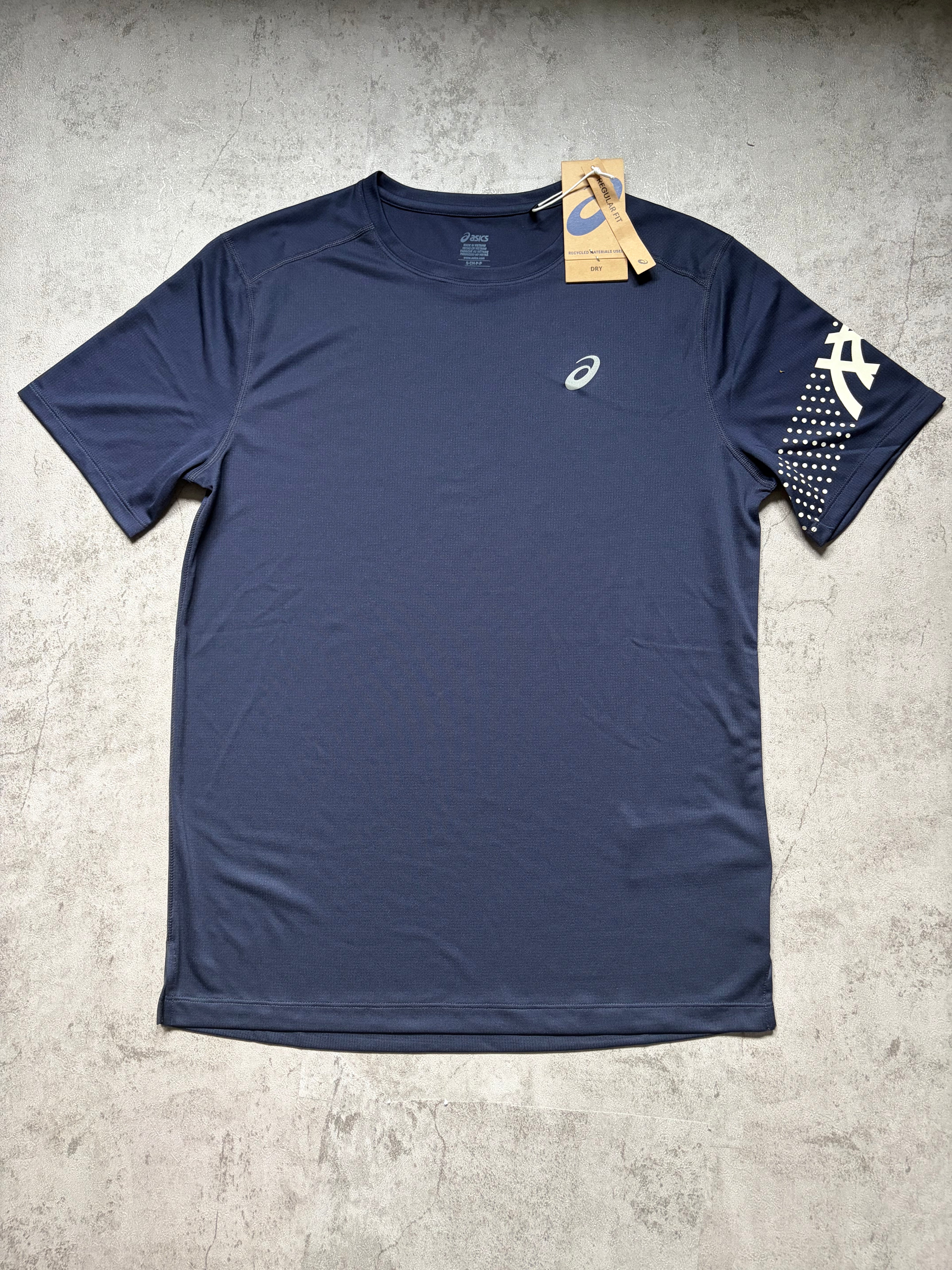 Asics Icon SS Navy Activewear Set
