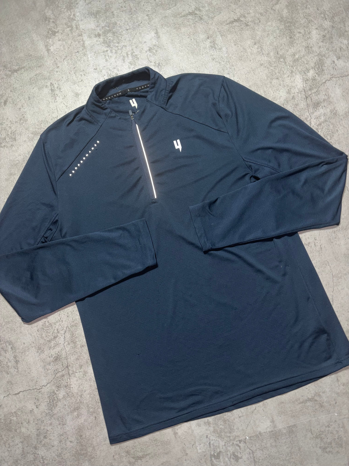 Yelir World Performance 1/4 Zip Navy Large