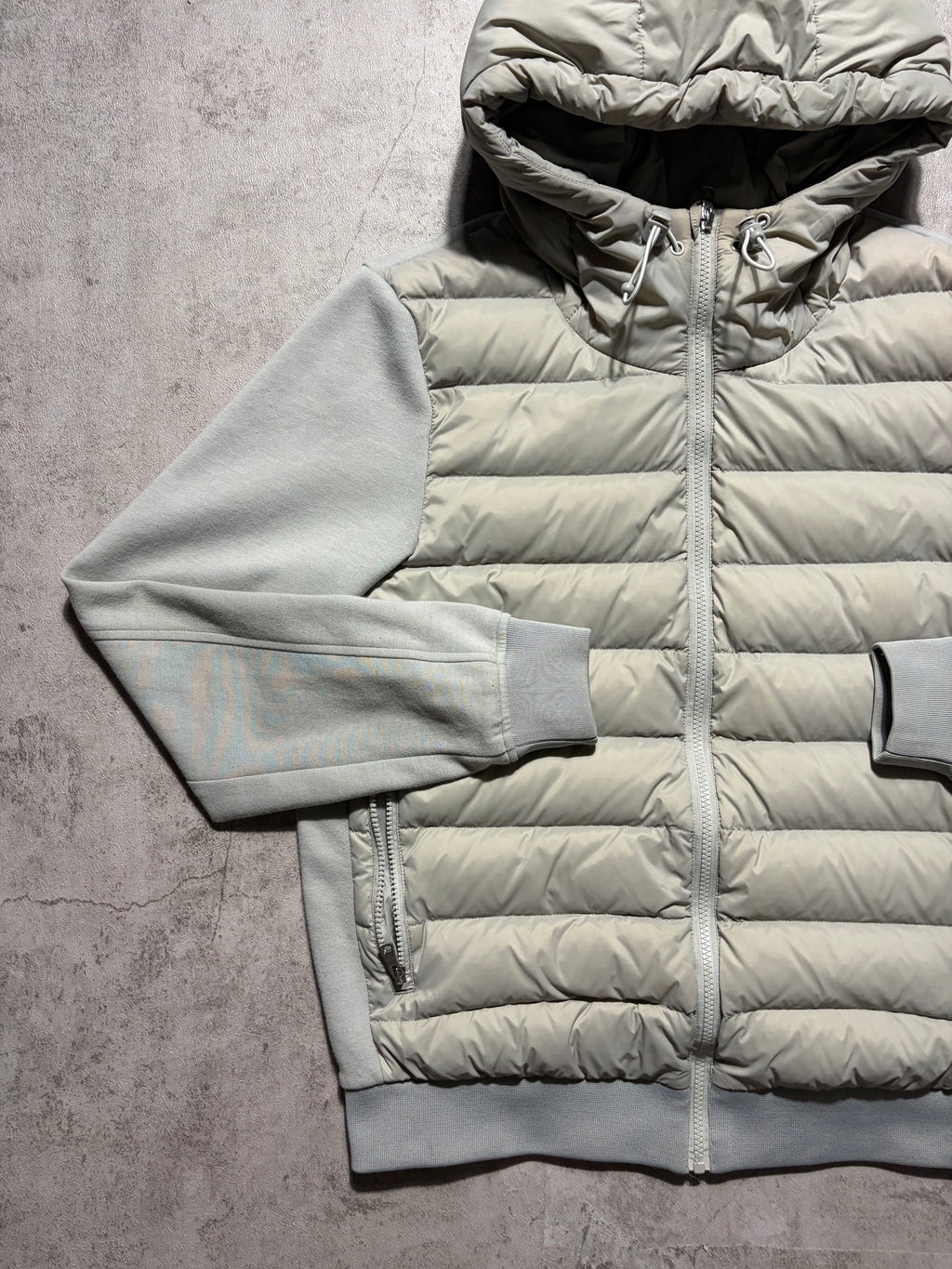 Yelir World Quilted Panel Jacket Beige