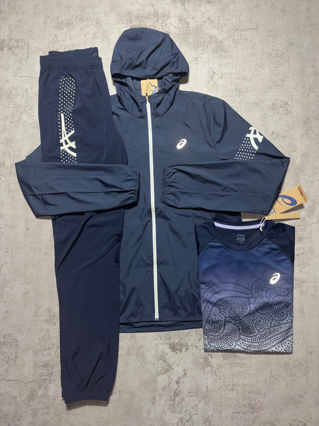 Asics Icon Road Fade 3 Piece Tracksuit
