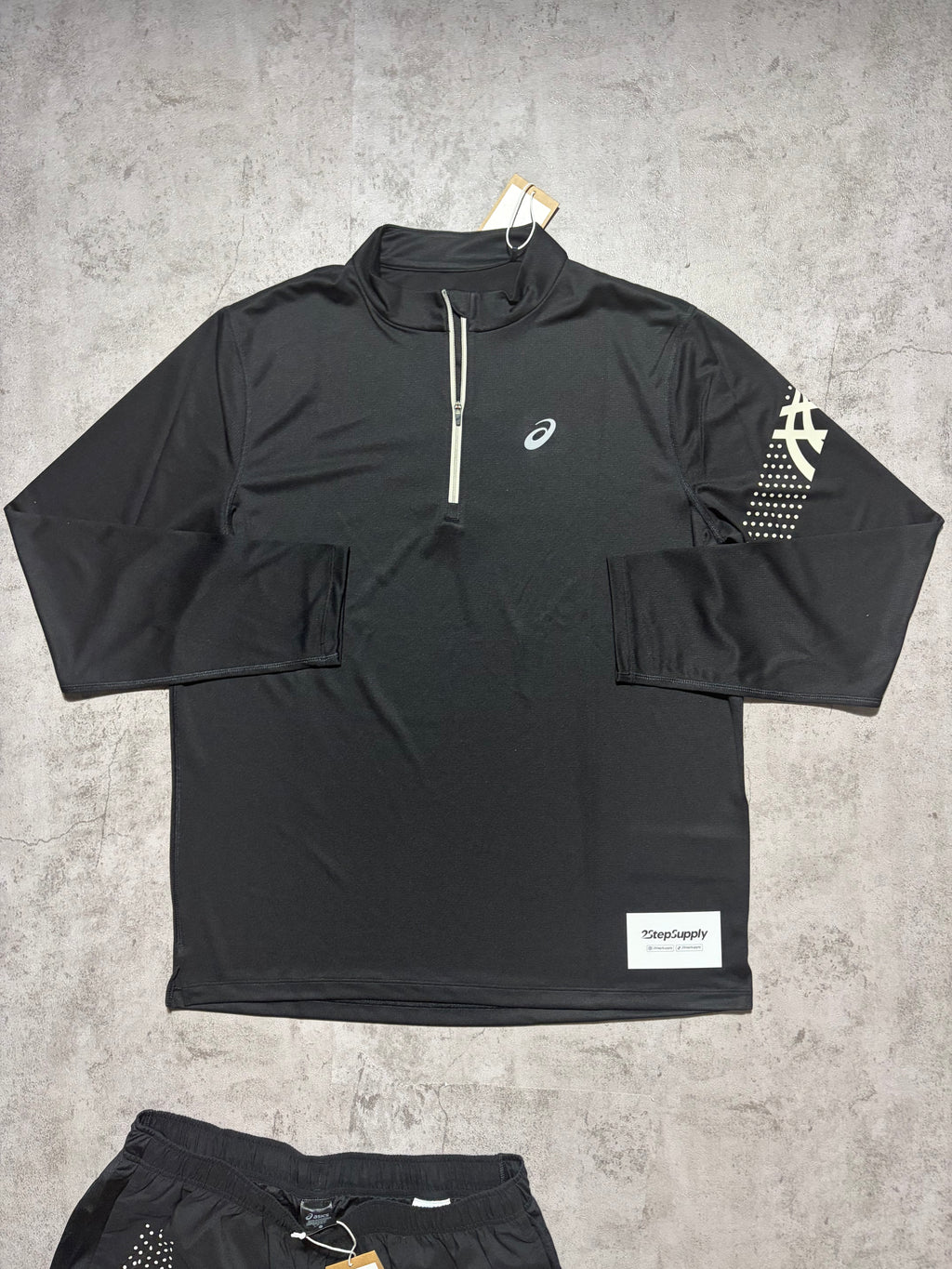 Asics Icon Quarter Zip Set