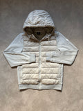 Yelir World Quilted Panel Jacket Grey/Beige