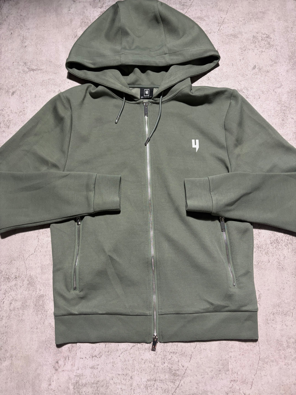 Yelir World “Lux” Khaki Green Shorts Set