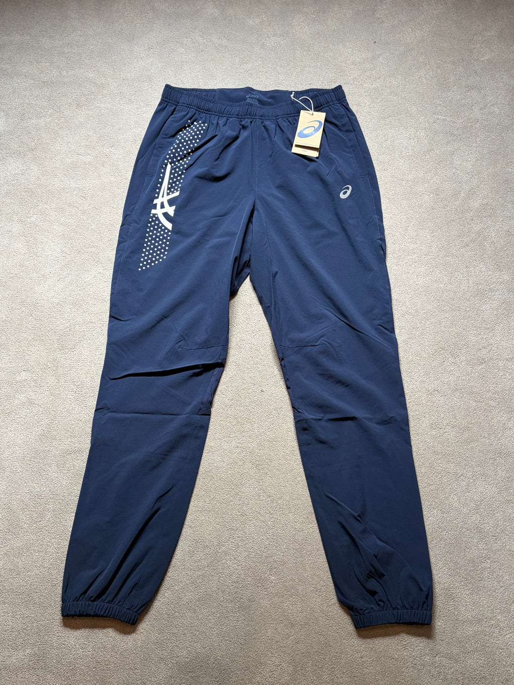 Asics Icon SS 3 Piece Tracksuit Navy