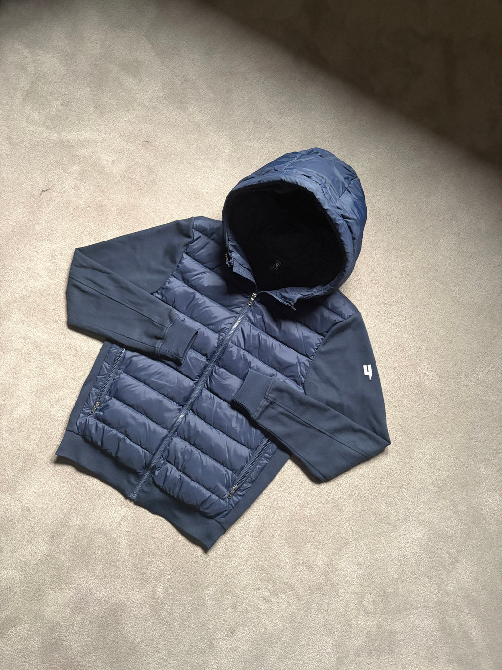 Yelir World Panel Jacket Navy