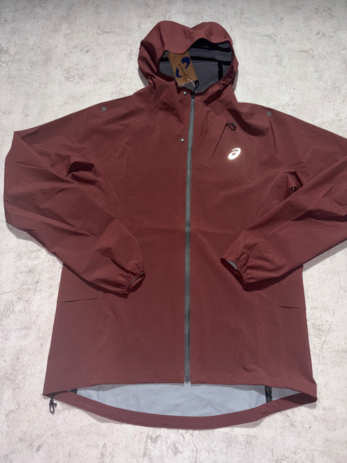 Asics Burgundy MetaRun Windbreaker