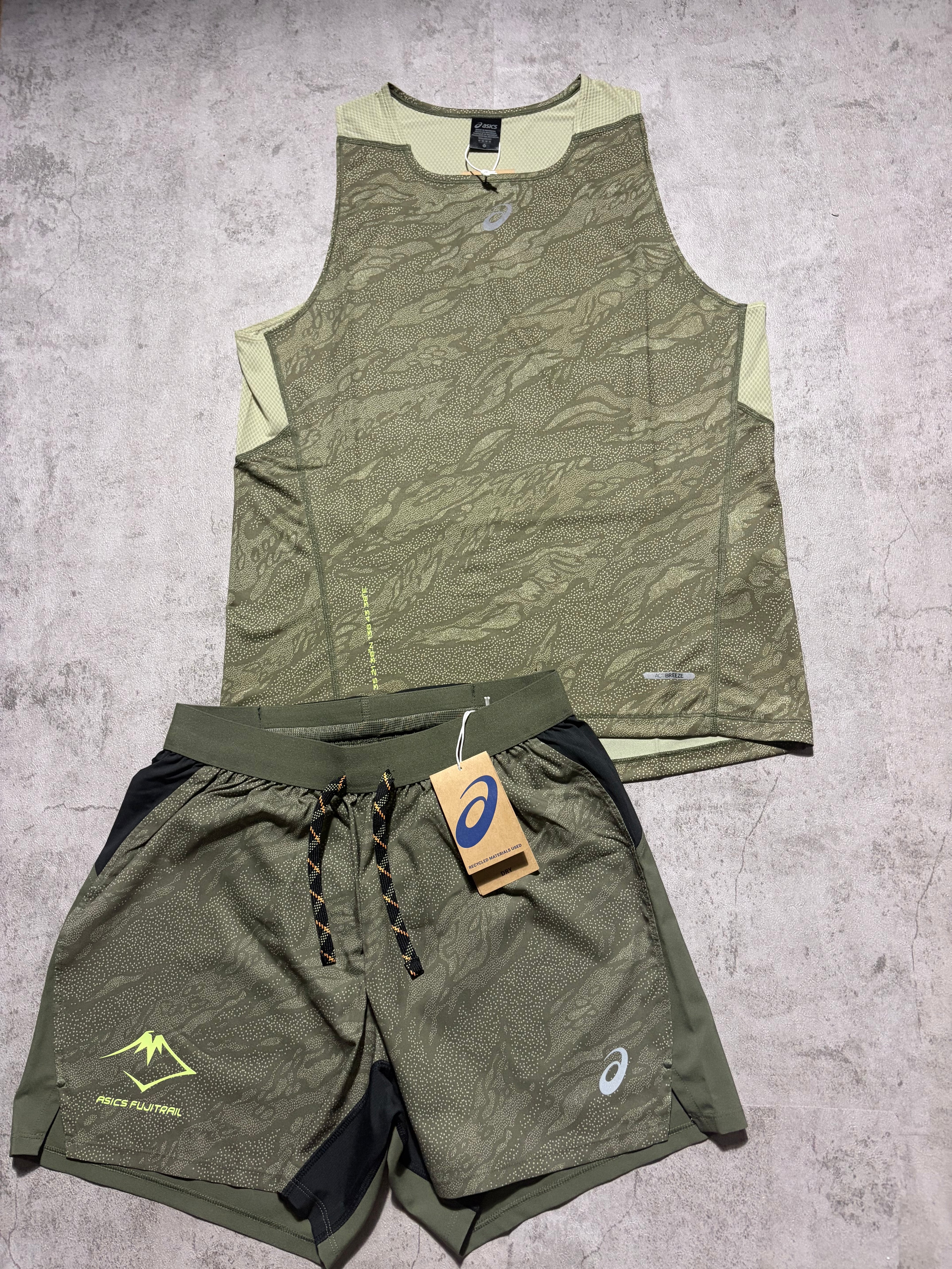 Asics Fuji Trail Vest Set