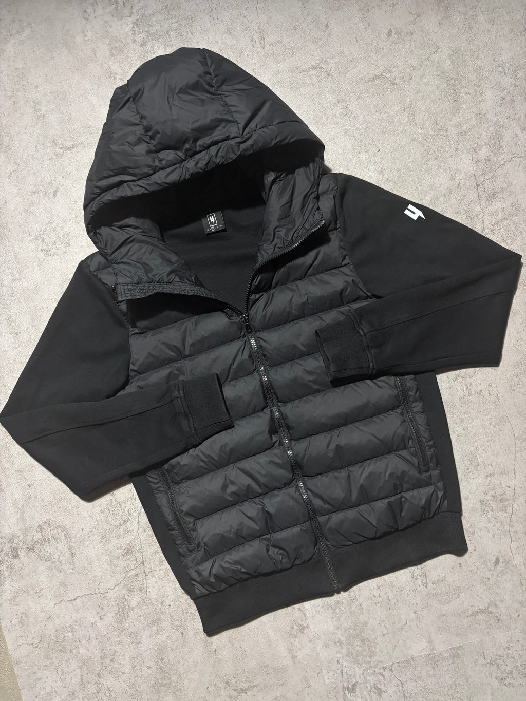 Yelir World Black Panel Jacket